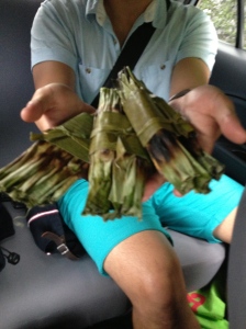 Tupig, bought from a Street Seller