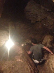 Descending in the Cave