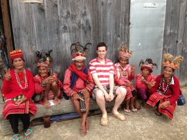 A photograph with some Natives of Banaue