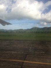 A few of the local landscape from the runway of Busuanga airport